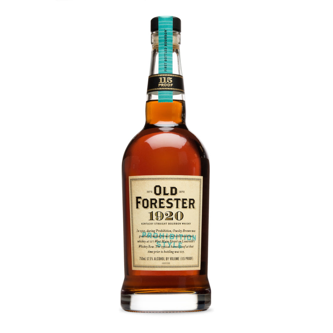 Old Forester 1920 Prohibition Style Kentucky Straight Bourbon