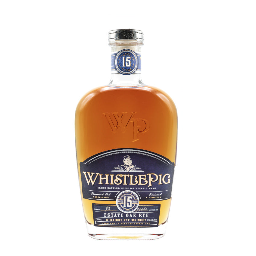 WhistlePig 15 Straight Rye Whiskey
